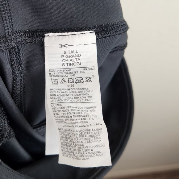 Old Navy High-Waisted PowerSoft Side-Pocket 7/8 Run Elevate Leggings sz S Tall - Picture 10 of 11